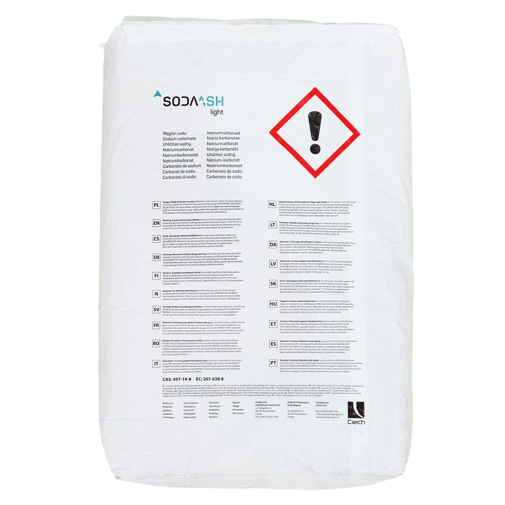 Soda Calcinata Sac 25Kg - e-chimicale
