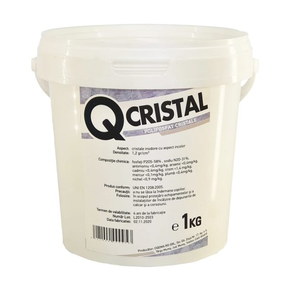 QCRISTAL Polifosfat Cristale 1Kg