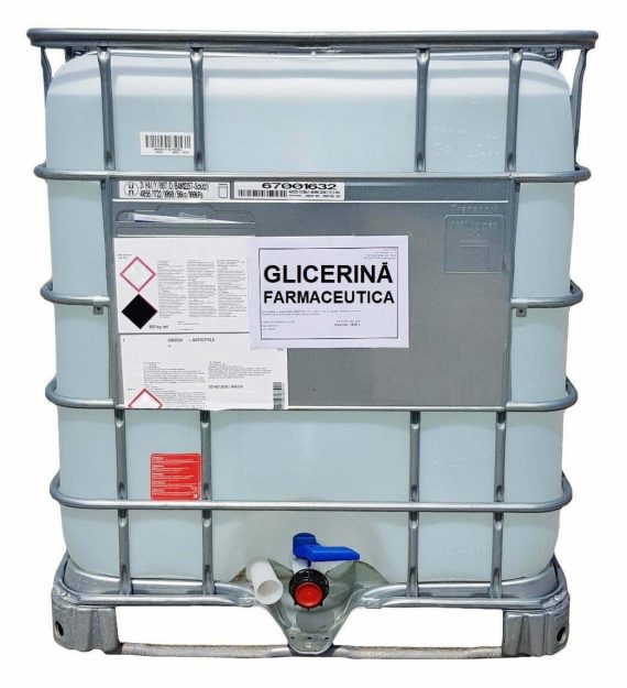 Glicerina Vegetala Farmaceutica 99.9% IBC 1250Kg
