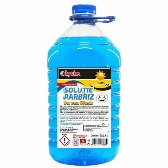 Lichid de Parbriz Vara cu parfum Bubble Gum Stropgel 5L (palet)