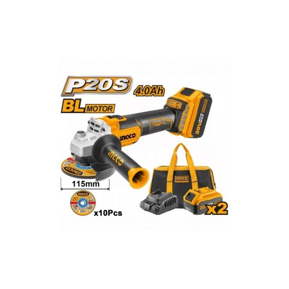 Polizor Flex Unghiular INGCO 20V pe acumulator CAGLI2011582