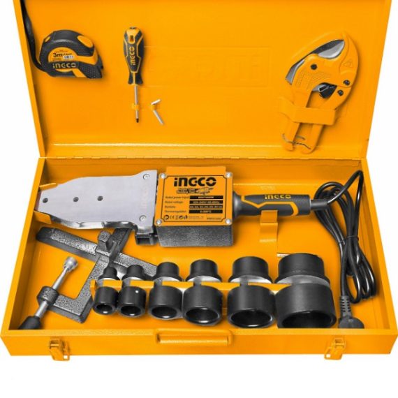 Trusa sudura PPR INGCO, 1500W, cutie metalica + accesorii PTWT215002