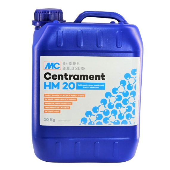 Aditiv impermeabilizant beton si mortar - CENTRAMENT HM20 10KG