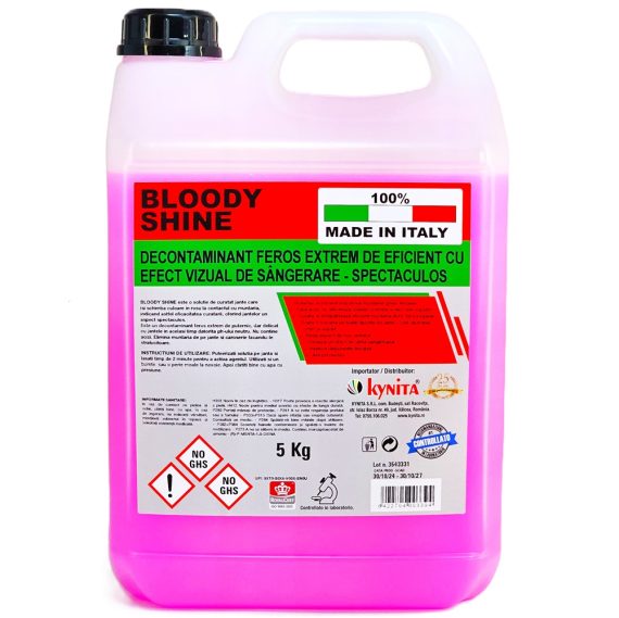 Solutie Curatat Jante BLOODY SHINE cu Efect de Janta Sangeroasa 5Kg
