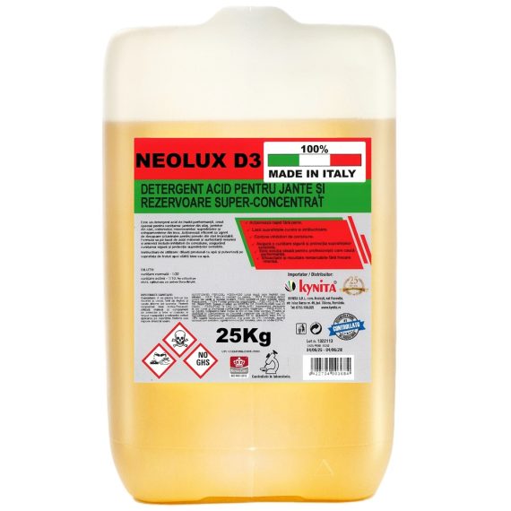 Solutie Curatat Jante Superconcentrata NEOLUX D3 (NEON D3) 25Kg