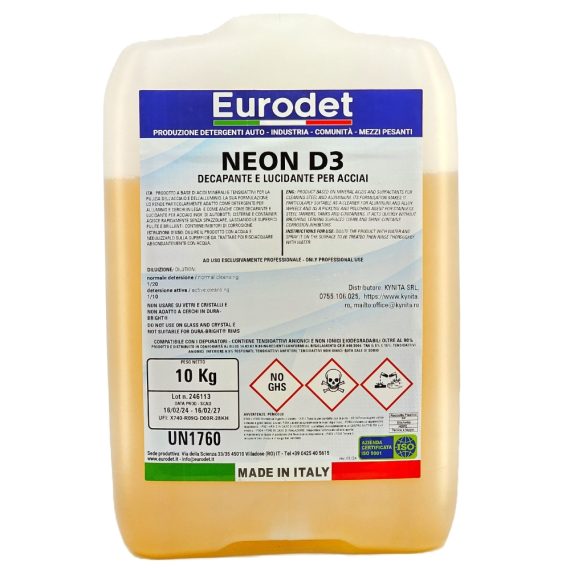 Solutie Curatat Jante Superconcentrata NEON D3 10Kg