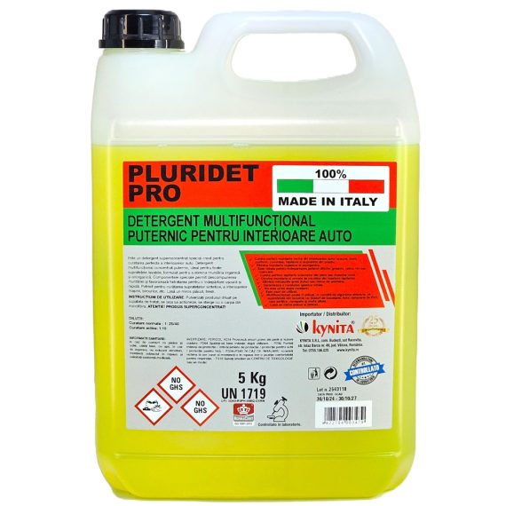 Solutie Curatare Interior Auto Concentrata PLURIDET PRO 5Kg