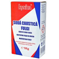 Soda Caustica fulgi calitatea a 2-a 1kg Cutie Carton