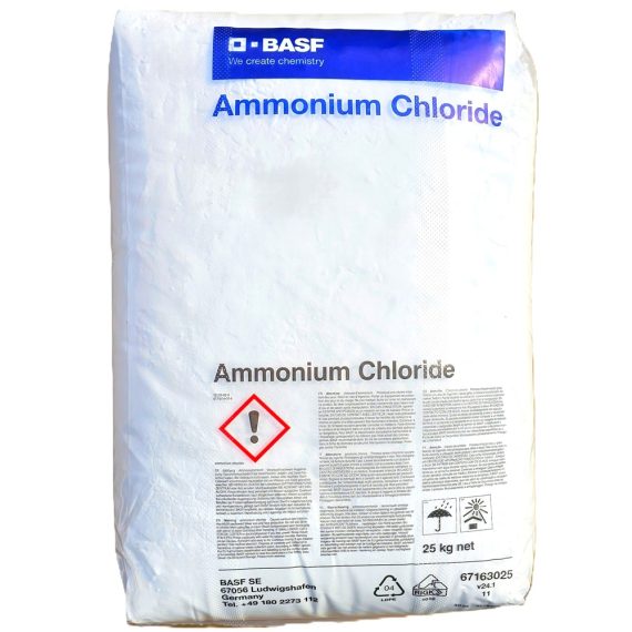 Clorură de Amoniu 25Kg (Tipirig, Salmiac, Sare de Amoniu) – Puritate 99%
