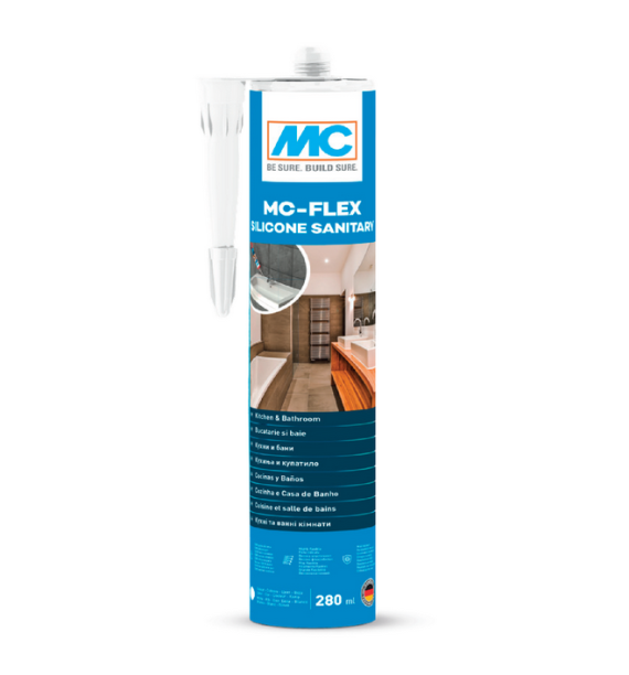 Silicon Sanitar Alb MC-FLEX 280ml, Germany