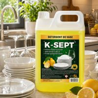 Detergent Vase K-SEPT 5L – Degresant Puternic, Parfum Lamaie